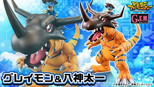Megahouse Gem Series Digimon Adventure Greymon & Taichi Yagami Japan- Japan Figure Store - #1 Bring To You The Best Japanese Goods