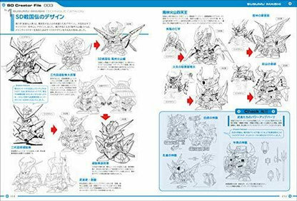 Genkosha Sd Gundam Design Works Mark-ii Art Book- Japan Figure Store - #1 Bring To You The Best Japanese Goods