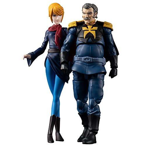 Gmg (Gundam Military Generation) Mobile Suit Gundam Zeon Principality Army 07 Ramba Ral Crowley Hamon Approximately 100Mm Pvc Painted Movable Figure- Japan Figure Store - #1 Bring To You The Best Japanese Goods