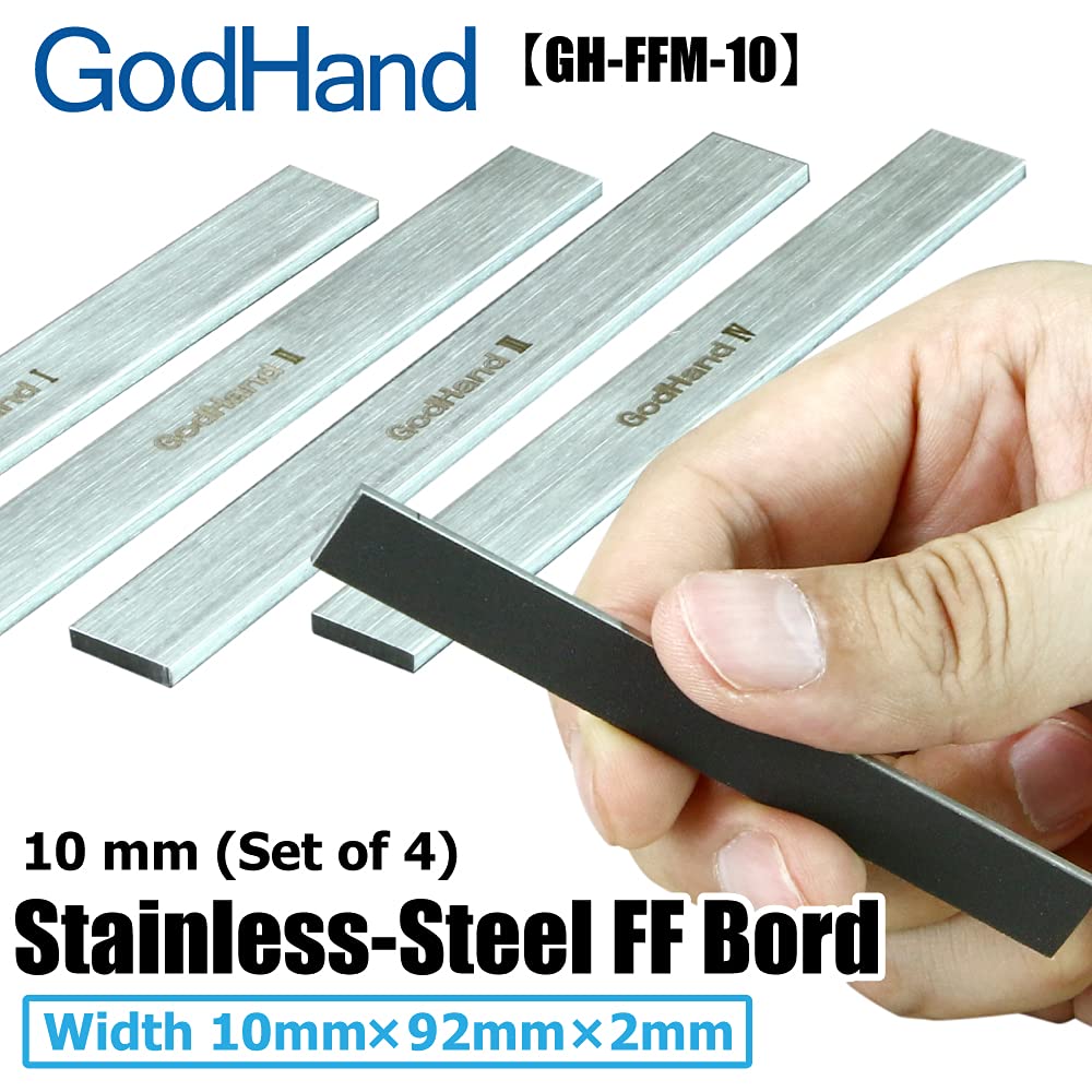GOD HAND Gh-Ffm-10 Mini Ff Board Steel Set Of 4 10Mm Width- Japan Figure Store - #1 Bring To You The Best Japanese Goods
