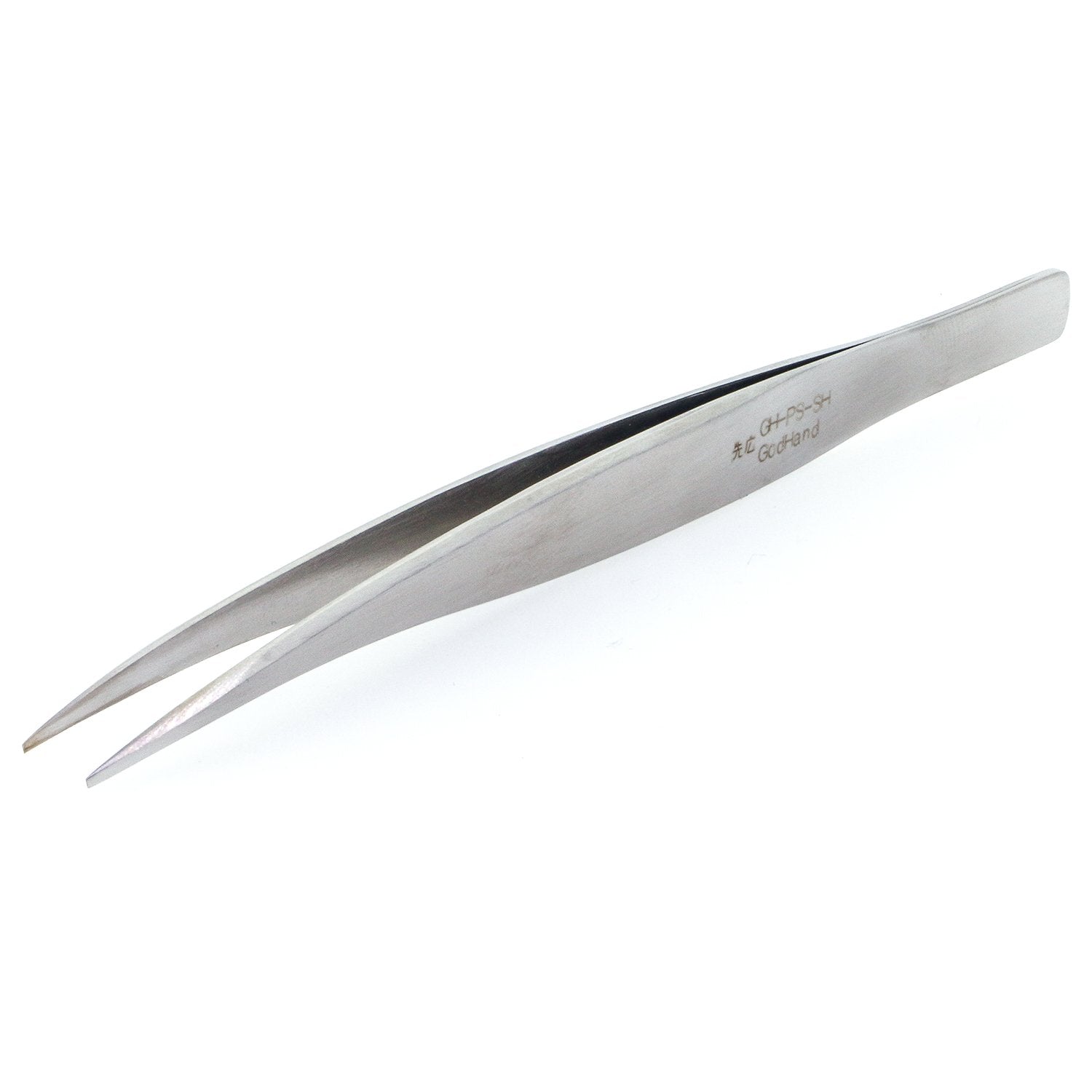 GOD HAND Gh-Ps-Sh Power Curved Tweezers Wide Tip Type- Japan Figure Store - #1 Bring To You The Best Japanese Goods