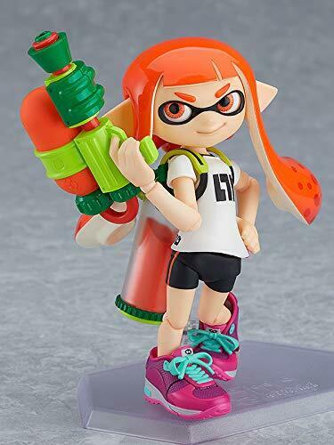 Good Smile Company Figma 400 Splatoon Girl Figure- Japan Figure Store - #1 Bring To You The Best Japanese Goods