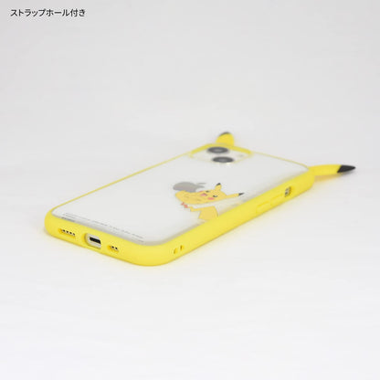 Pokemon Center Frame Iiii Fit Transparent Iphone 13 Compatible Case Pikachu- Japan Figure Store - #1 Bring To You The Best Japanese Goods