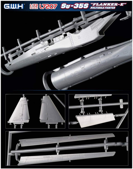 GREAT WALL HOBBY 1/72 Russian Air Force Su-35S Flanker E Plastic Model- Japan Figure Store - #1 Bring To You The Best Japanese Goods