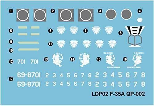 Great Wall Hobby Air Self Defense Force Fighter F-35a With One Pilot Figure Plas- Japan Figure Store - #1 Bring To You The Best Japanese Goods