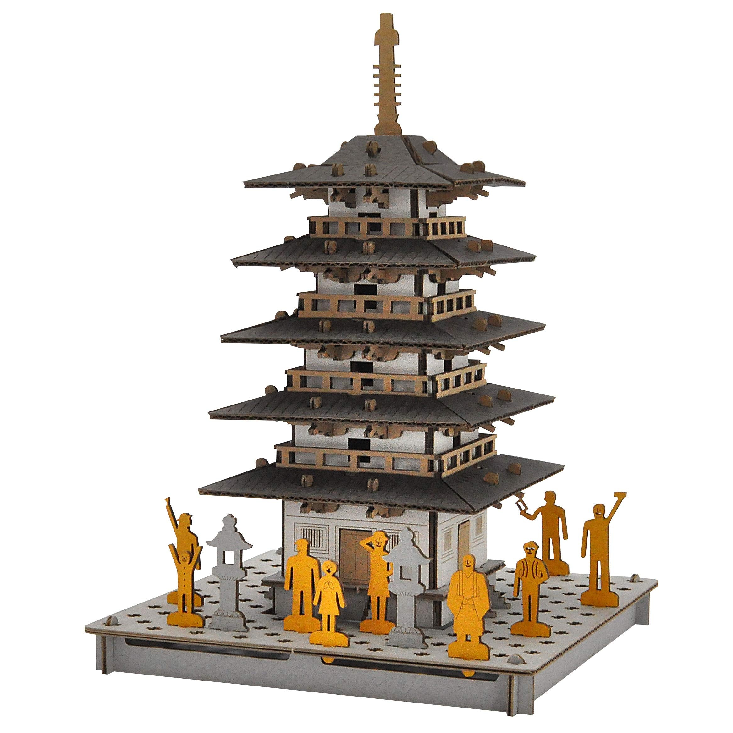 Hacomo Pusu Five-Story Tower 4416- Japan Figure Store - #1 Bring To You The Best Japanese Goods
