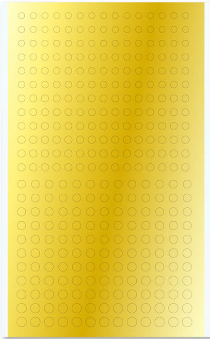 Haikyu Parts Circular Metallic Seal M (3.0-4.6Mm) Metallic Gold 1 Piece Plastic Model Seal Cms-M-Gld- Japan Figure Store - #1 Bring To You The Best Japanese Goods