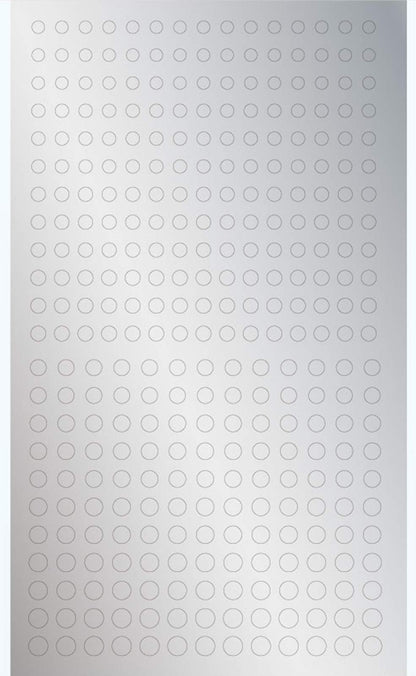 HIQPARTS Round Metallic Sticker M 3.0 4.6Mm Silver- Japan Figure Store - #1 Bring To You The Best Japanese Goods