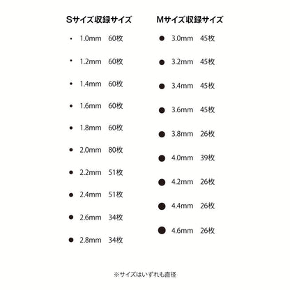 HIQPARTS Round Metallic Sticker S 1.0 2.8Mm Gold- Japan Figure Store - #1 Bring To You The Best Japanese Goods