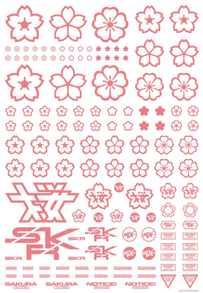 HIQPARTS Cherry Blossom Pattern Decal Pink For Plastic Models- Japan Figure Store - #1 Bring To You The Best Japanese Goods