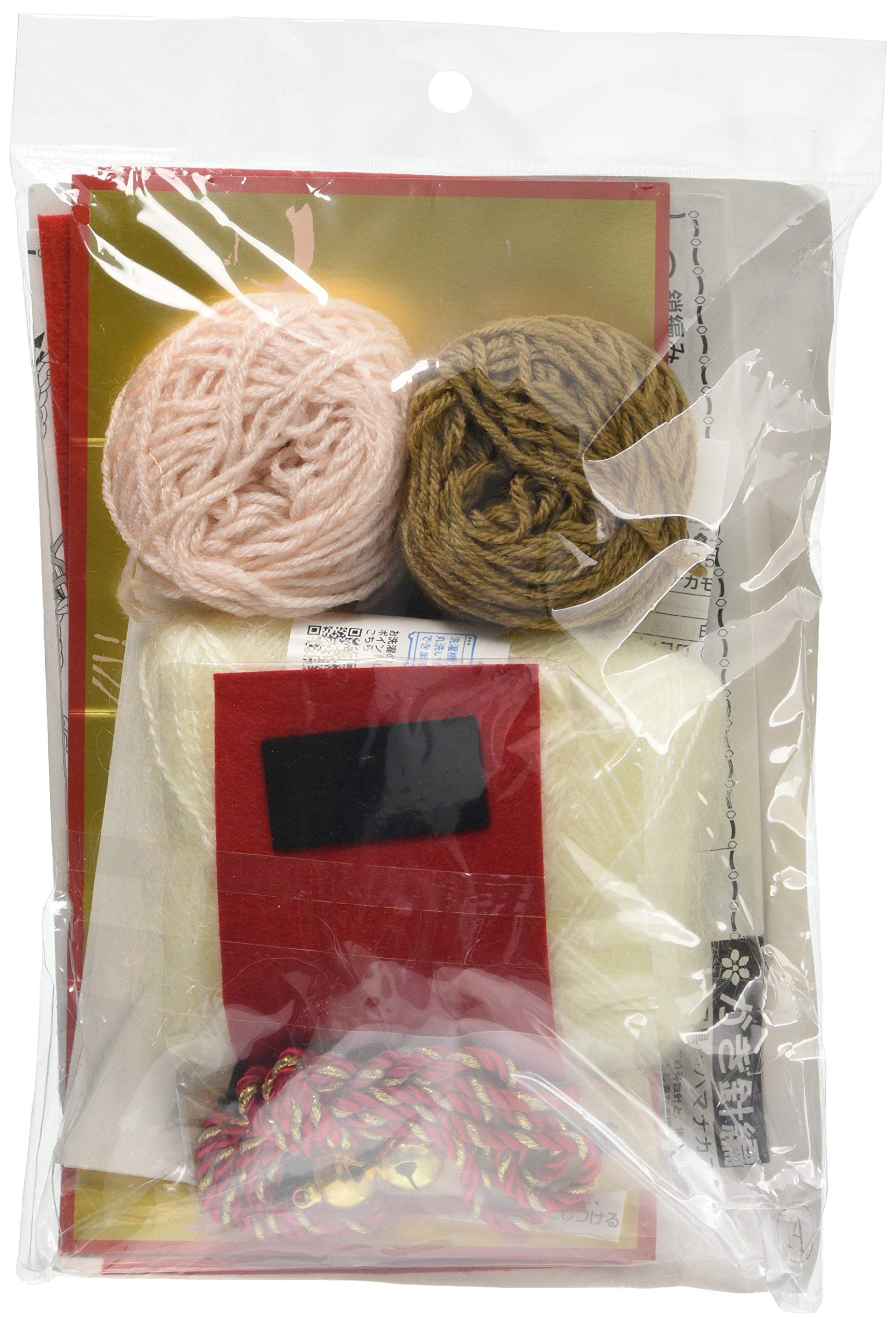 Hamanaka Japan Amigurumi Kit Cow New Year Decoration H301-537- Japan Figure Store - #1 Bring To You The Best Japanese Goods