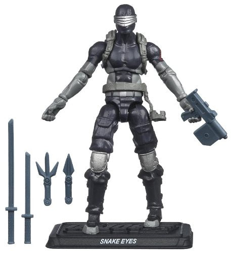 Hasbro Gi Joe Renegades 30th Anniv 3.75 Basic Figure Snake Eyes- Japan Figure Store - #1 Bring To You The Best Japanese Goods