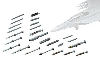 Hasegawa 1/48 U.s. Aircraft Weapons E Set Model Kit - Japan Figure