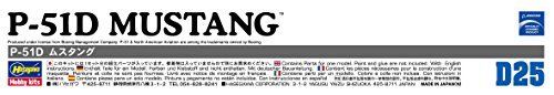 Hasegawa 1/72 P-51d Mustang Model Kit- Japan Figure Store - #1 Bring To You The Best Japanese Goods