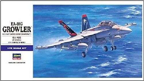 Hasegawa 1/72 U.s. Navy Ecm Aircraft Ea-18g Growler Model Kit- Japan Figure Store - #1 Bring To You The Best Japanese Goods