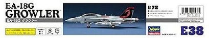 Hasegawa 1/72 U.s. Navy Ecm Aircraft Ea-18g Growler Model Kit- Japan Figure Store - #1 Bring To You The Best Japanese Goods