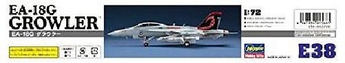 Hasegawa 1/72 U.s. Navy Ecm Aircraft Ea-18g Growler Model Kit- Japan Figure Store - #1 Bring To You The Best Japanese Goods