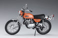 HASEGAWA 1/10 Yamaha Trail Dt250 'Mandarin Orange' Plastic Model- Japan Figure Store - #1 Bring To You The Best Japanese Goods