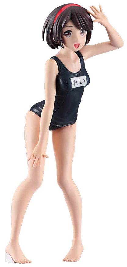 Hasegawa 1/12 Egg Girls Collection No.08 Rei Hazumi (School Swimsuit) Unpainted Resin Kit Sp460- Japan Figure Store - #1 Bring To You The Best Japanese Goods