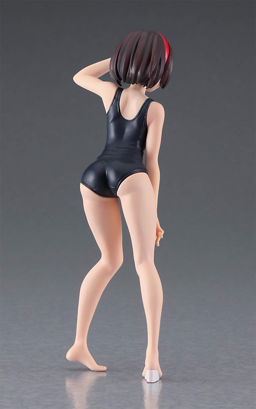 Hasegawa 1/12 Egg Girls Collection No.08 Rei Hazumi (School Swimsuit) Unpainted Resin Kit Sp460- Japan Figure Store - #1 Bring To You The Best Japanese Goods