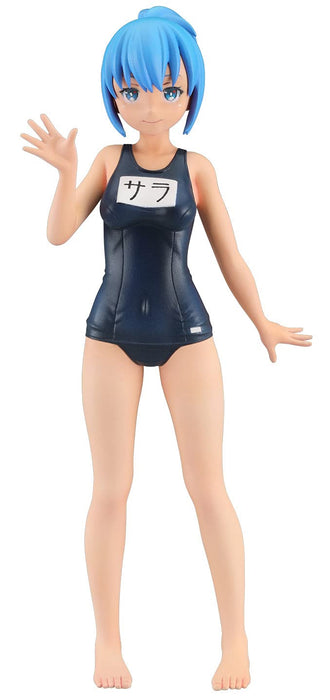 Hasegawa 12 Egg Girls Collection No.19 Sara Mayuki School Swimsuit 1/12 Scale Figure- Japan Figure Store - #1 Bring To You The Best Japanese Goods