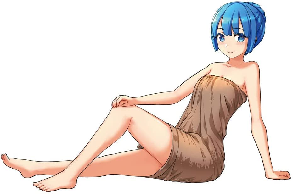 Hasegawa Sp534 1/12 Egg Girls Collection No.30 Maiyuki Sarah (Sauna) Unpainted Resin Kit Japanese Toys- Japan Figure Store - #1 Bring To You The Best Japanese Goods