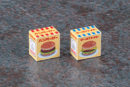 Hasegawa 1/12 Figure Accessory Series Retro Vending Machine (Hamburger) Fa11- Japan Figure Store - #1 Bring To You The Best Japanese Goods