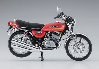 Hasegawa 1/12 Kawasaki Kh400-A3/A4 Japan Plastic Model 21754- Japan Figure Store - #1 Bring To You The Best Japanese Goods