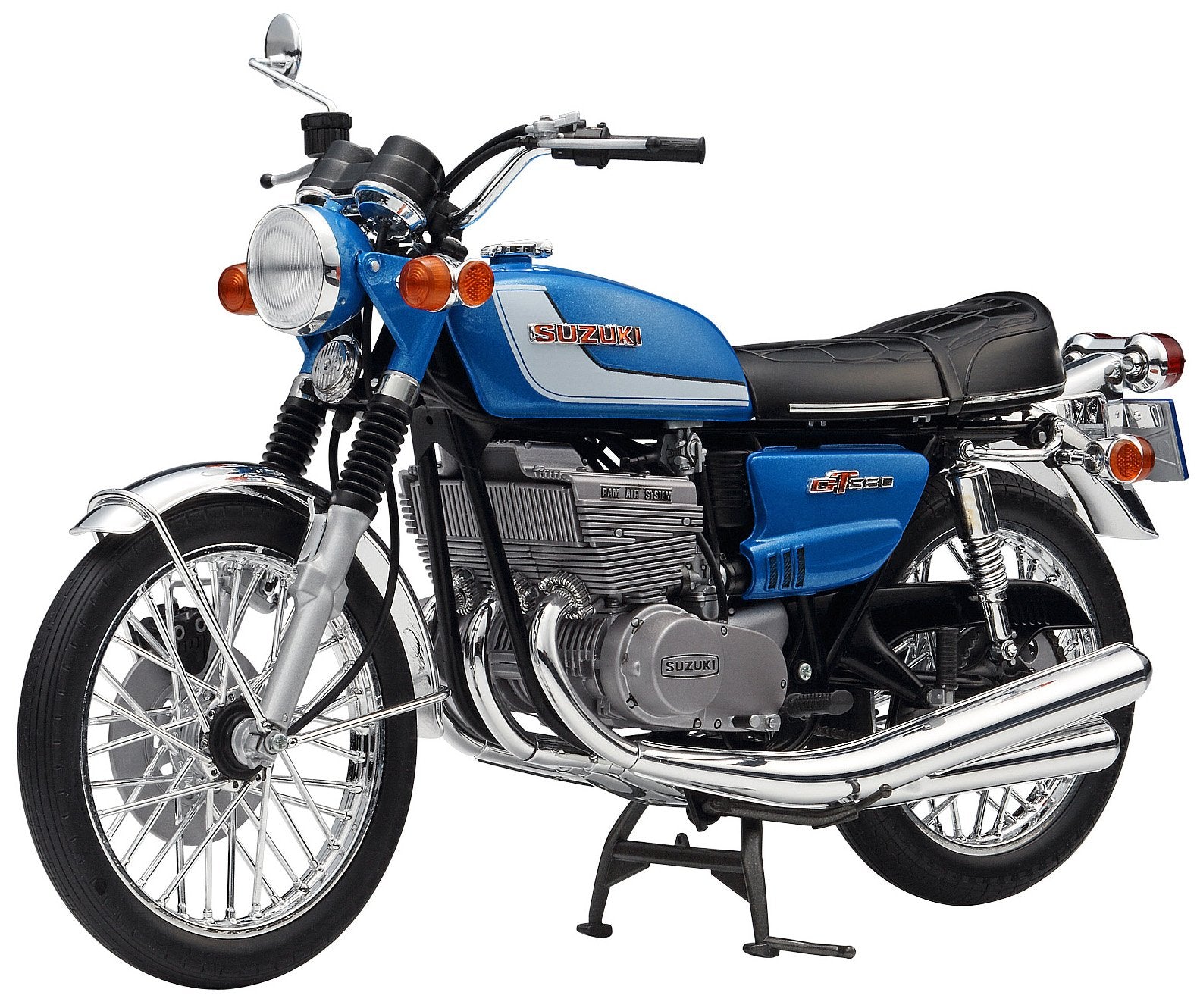 HASEGAWA Bk5 Suzuki Gt380 B 1/12 Scale Kit- Japan Figure Store - #1 Bring To You The Best Japanese Goods