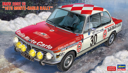 Hasegawa 1/24 BMW 2002 Monte Carlo Rally Japanese Plastic Model Scale Car Toys- Japan Figure Store - #1 Bring To You The Best Japanese Goods