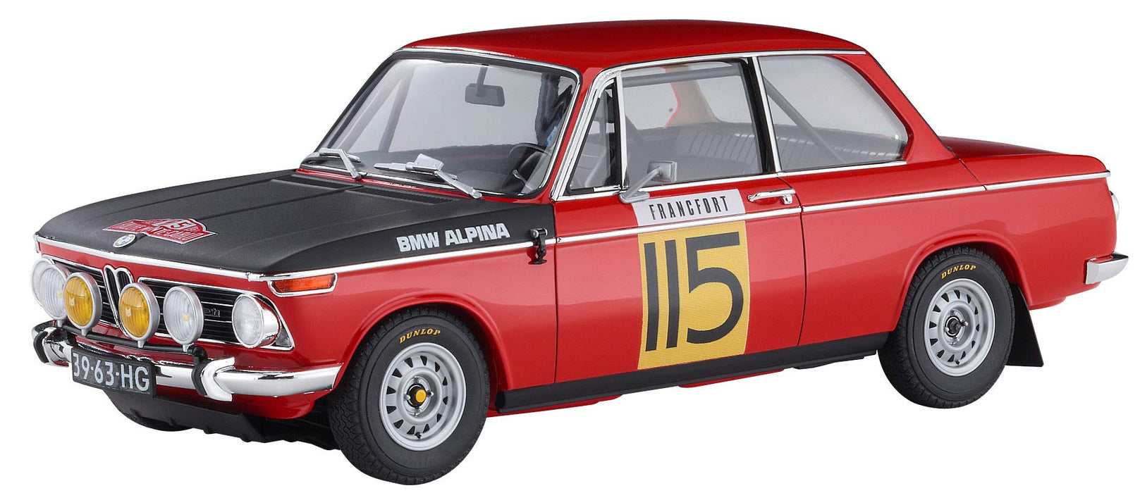 HASEGAWA 20420 Bmw 2002 Ti 1969 Monte Carlo Rally Class Winner 1/24 Scale Kit- Japan Figure Store - #1 Bring To You The Best Japanese Goods