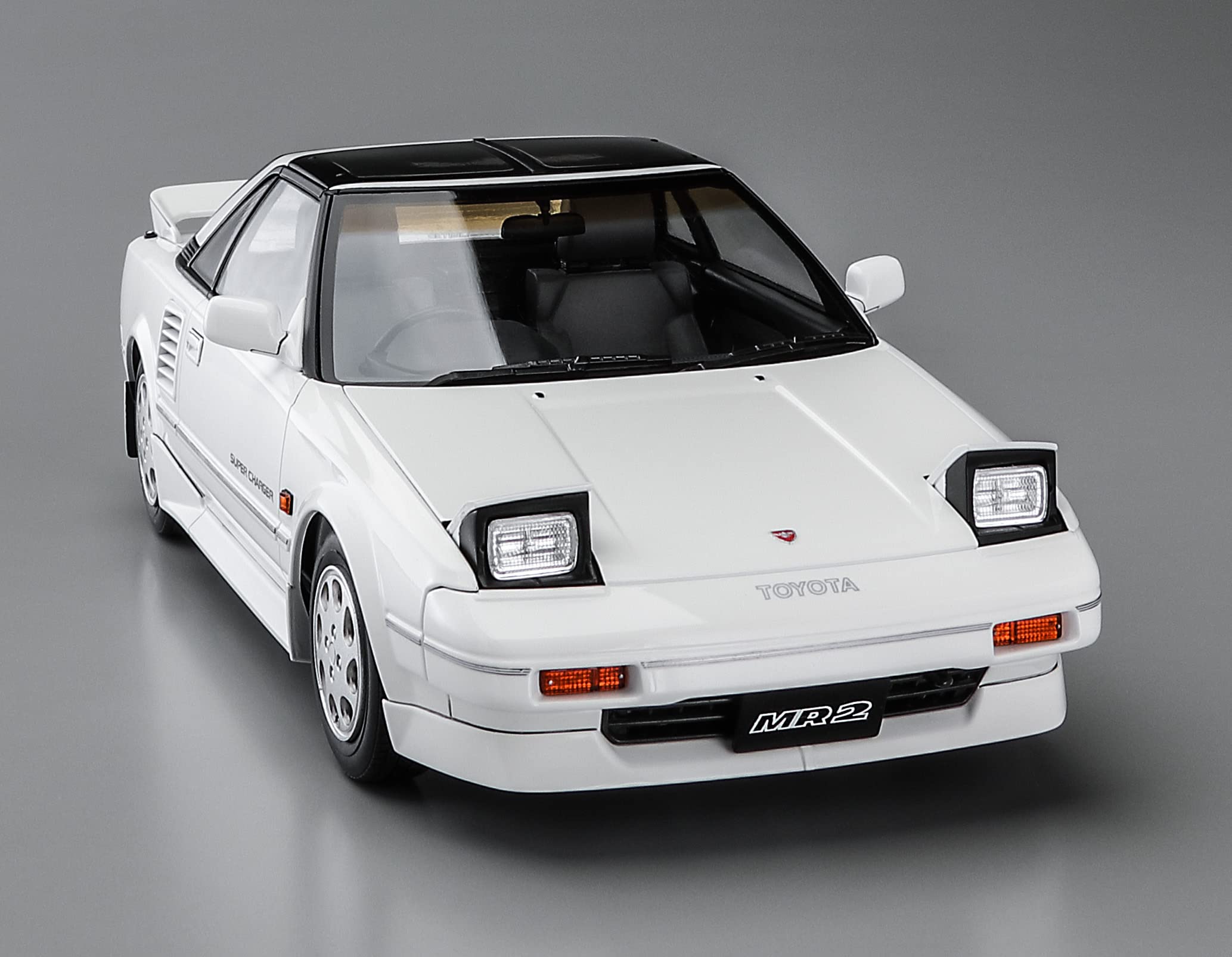 HASEGAWA 1/24 Toyota Mr2 Aw11 Late Model G-Limited Super Charger T-Bar Roof Plastic Model- Japan Figure Store - #1 Bring To You The Best Japanese Goods
