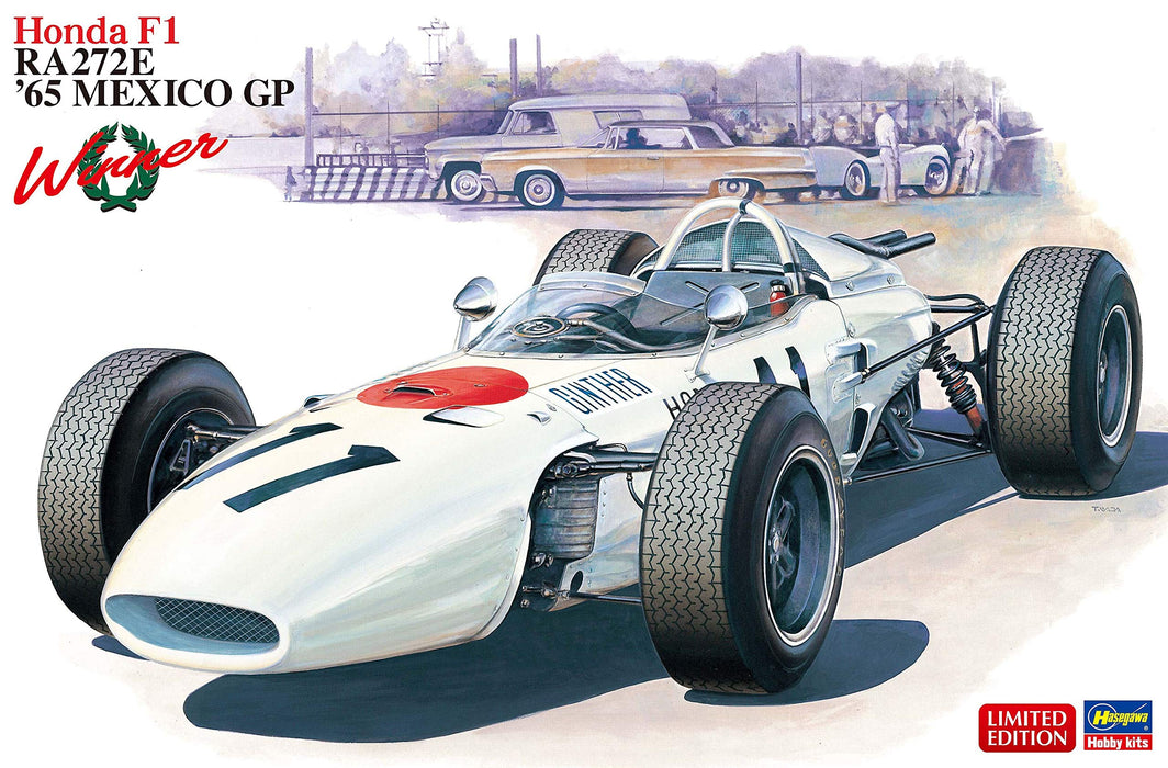 HASEGAWA 20375 Honda F1 Ra272E 1965 Mexico Gp Winner 1/24 Scale Kit- Japan Figure Store - #1 Bring To You The Best Japanese Goods