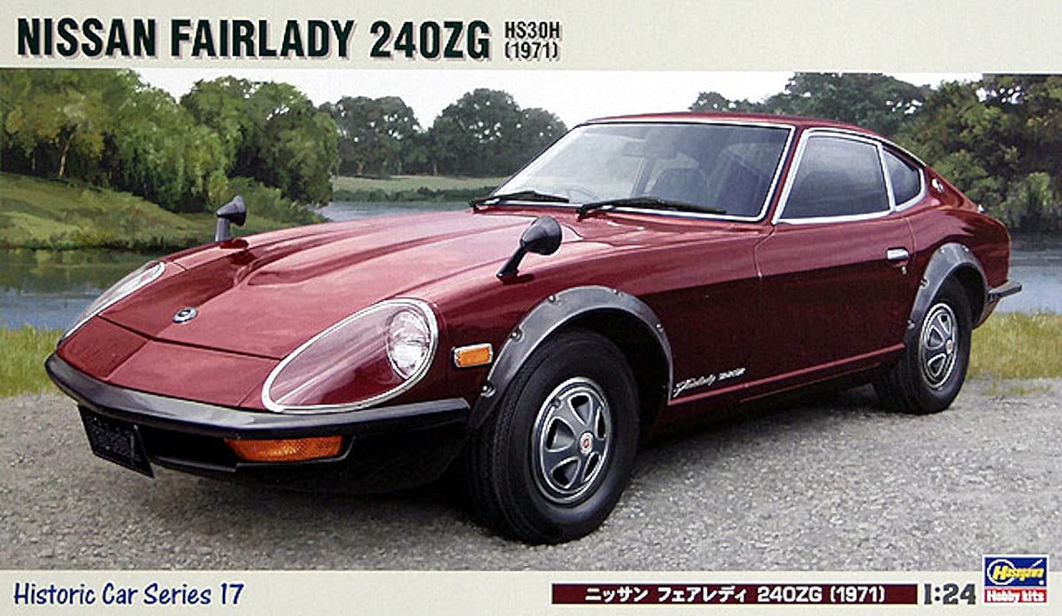 HASEGAWA Hc-17 Nissan Fairlady 240G Hs30H 1971 1/24 Scale Kit- Japan Figure Store - #1 Bring To You The Best Japanese Goods