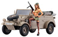 HASEGAWA 1/24 Pkw.K1 Kubelwagen Type 82 W/Blond Girl Figure Plastic Model- Japan Figure Store - #1 Bring To You The Best Japanese Goods