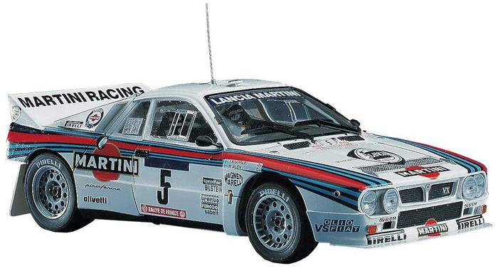 HASEGAWA 1/24 Lancia 037 Rally '1984 Tour De Corse Rally Winner' Plastic Model- Japan Figure Store - #1 Bring To You The Best Japanese Goods