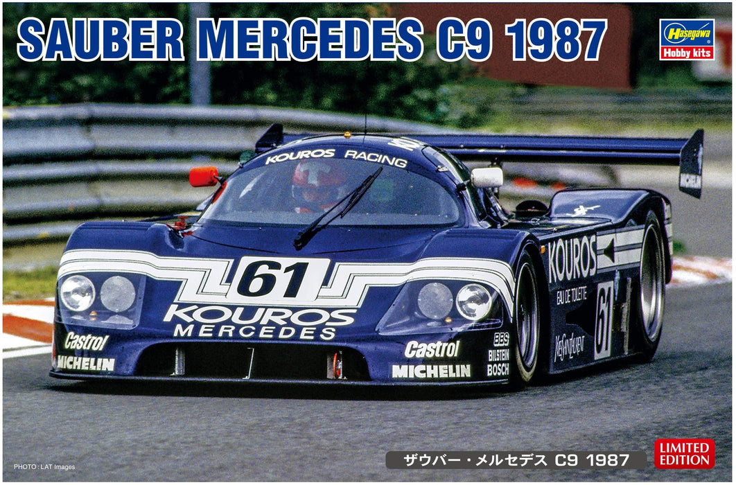 HASEGAWA 20373 Sauber Mercedes C9 1987 1/24 Scale Kit- Japan Figure Store - #1 Bring To You The Best Japanese Goods