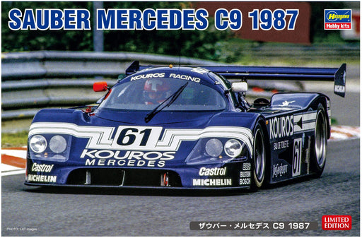 HASEGAWA 20373 Sauber Mercedes C9 1987 1/24 Scale Kit- Japan Figure Store - #1 Bring To You The Best Japanese Goods