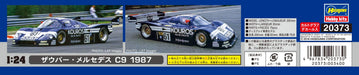 HASEGAWA 20373 Sauber Mercedes C9 1987 1/24 Scale Kit- Japan Figure Store - #1 Bring To You The Best Japanese Goods