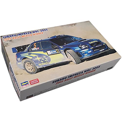 HASEGAWA 20454 Subaru Impreza Wrc 2005 2005 Rally Mexico Winner 1/24 Scale Kit- Japan Figure Store - #1 Bring To You The Best Japanese Goods