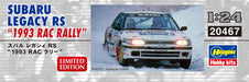 HASEGAWA 1/24 Subaru Legacy Rs '1993 Rac Rally' Plastic Model- Japan Figure Store - #1 Bring To You The Best Japanese Goods