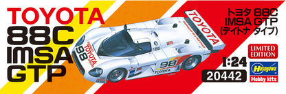 HASEGAWA 20442 Toyota 88C Imsa Gtp Daytona Type1/24 Scale Kit- Japan Figure Store - #1 Bring To You The Best Japanese Goods