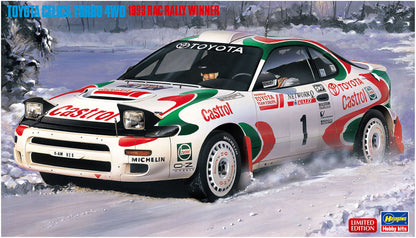 HASEGAWA 20358 Toyota Celica Turbo 4Wd '1993 Rac Rally Winner' 1/24 Scale Kit- Japan Figure Store - #1 Bring To You The Best Japanese Goods