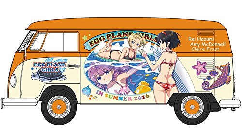 Hasegawa P345 Volkswagen Type2 Delivery Van Egg Plane Girls Summer Paint 2016 Figure Set- Japan Figure Store - #1 Bring To You The Best Japanese Goods