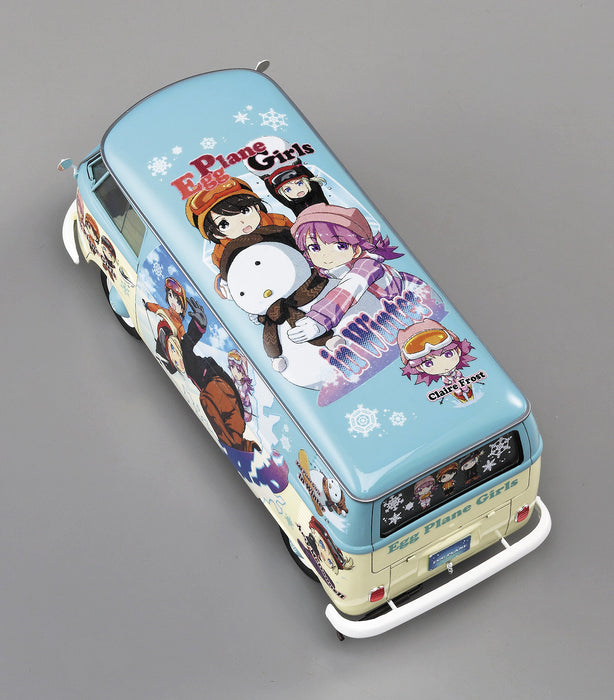HASEGAWA Sp352 Volkswagen Type2 Delivery Van Egg Plane Girls Winter Paint 1/24 Scale Kit- Japan Figure Store - #1 Bring To You The Best Japanese Goods