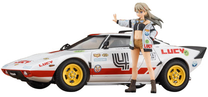 Hasegawa 1/24 Wild Egg Girls No.04 Lancia Stratos Lucy Mcdonnell W / Figure Plastic Model Sp528- Japan Figure Store - #1 Bring To You The Best Japanese Goods