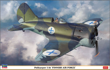 HASEGAWA 08254 Finnish Air Force Polikarpov I-16 1/32 Scale Kit- Japan Figure Store - #1 Bring To You The Best Japanese Goods