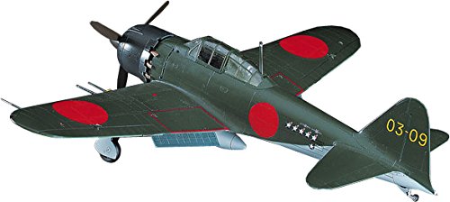 HASEGAWA 1/48 Mitsubishi A6M5C Zero Fighter Zeke Type 52 Hei Plastic Model- Japan Figure Store - #1 Bring To You The Best Japanese Goods