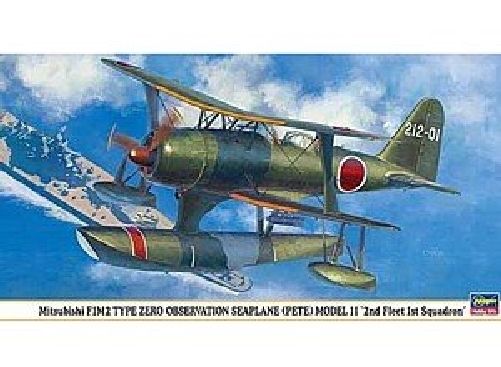Hasegawa 1/48 Mitsubishi F1m2 Type Zero Observation Seaplane Pete Model11 Kit- Japan Figure Store - #1 Bring To You The Best Japanese Goods