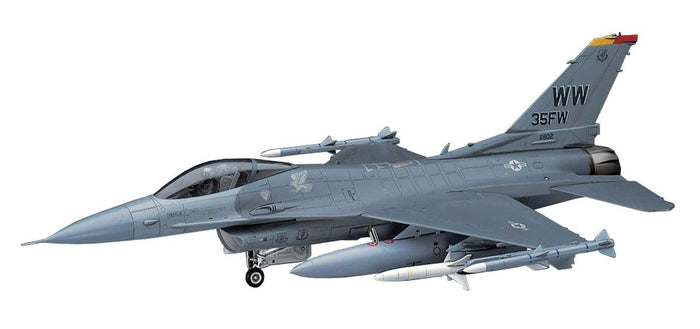 HASEGAWA 1/48 F-16Cj Fighting Falcon 'Misawa Japan' U.S. Air Force Tactical Fighter Plastic Model- Japan Figure Store - #1 Bring To You The Best Japanese Goods